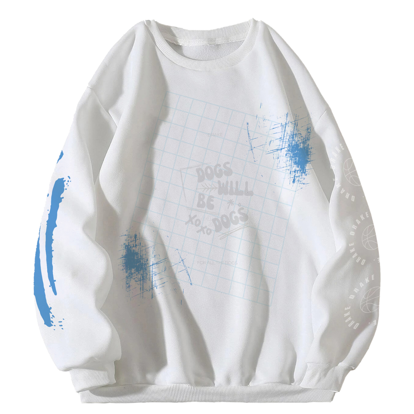 Drake Stone Washed Oversize Sweatshirt