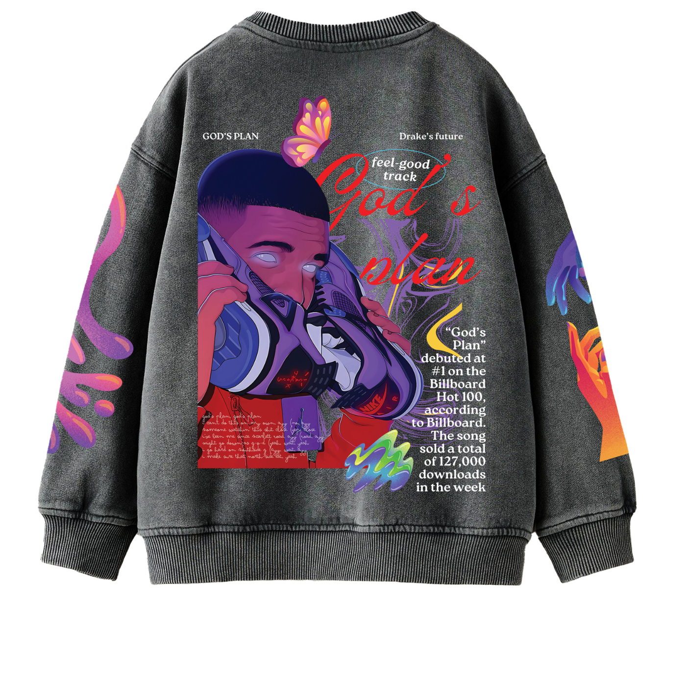 God's Plan Oversize Sweatshirt