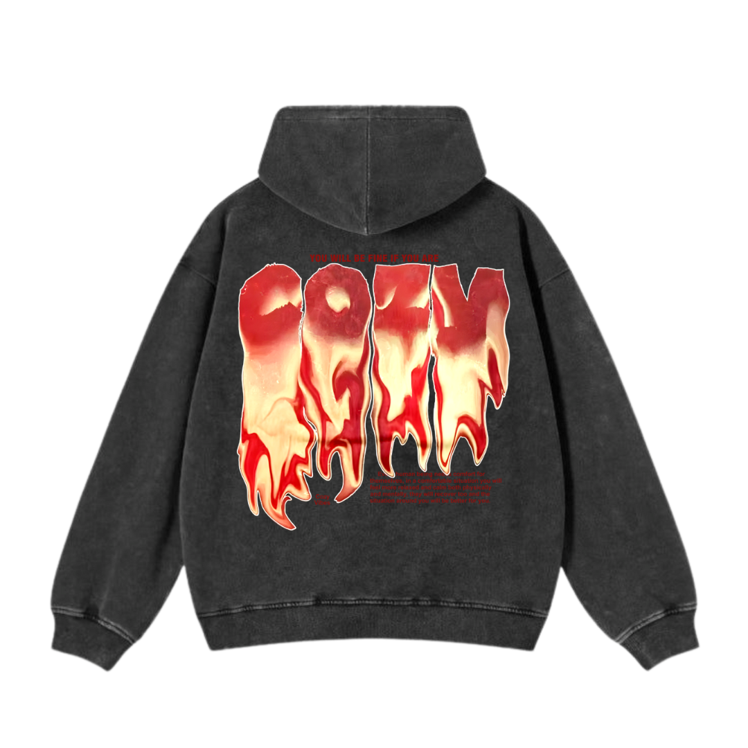 Cozy Oversize Vintage Hoodie