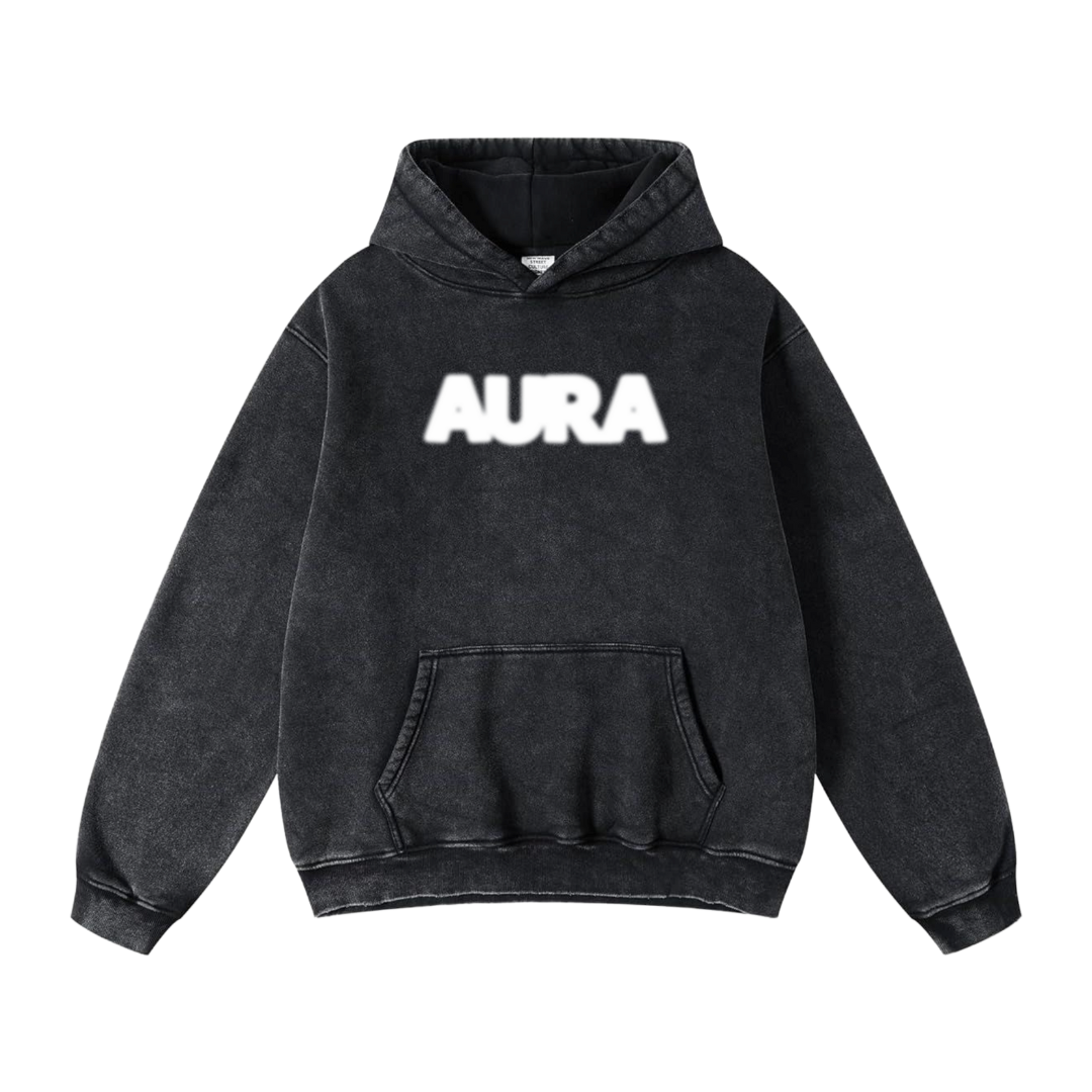 Aura Oversize Vintage Hoodie