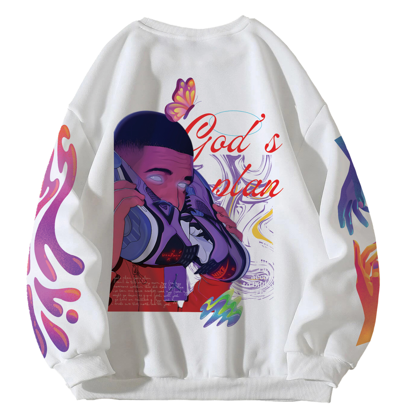 God's Plan Oversize Sweatshirt