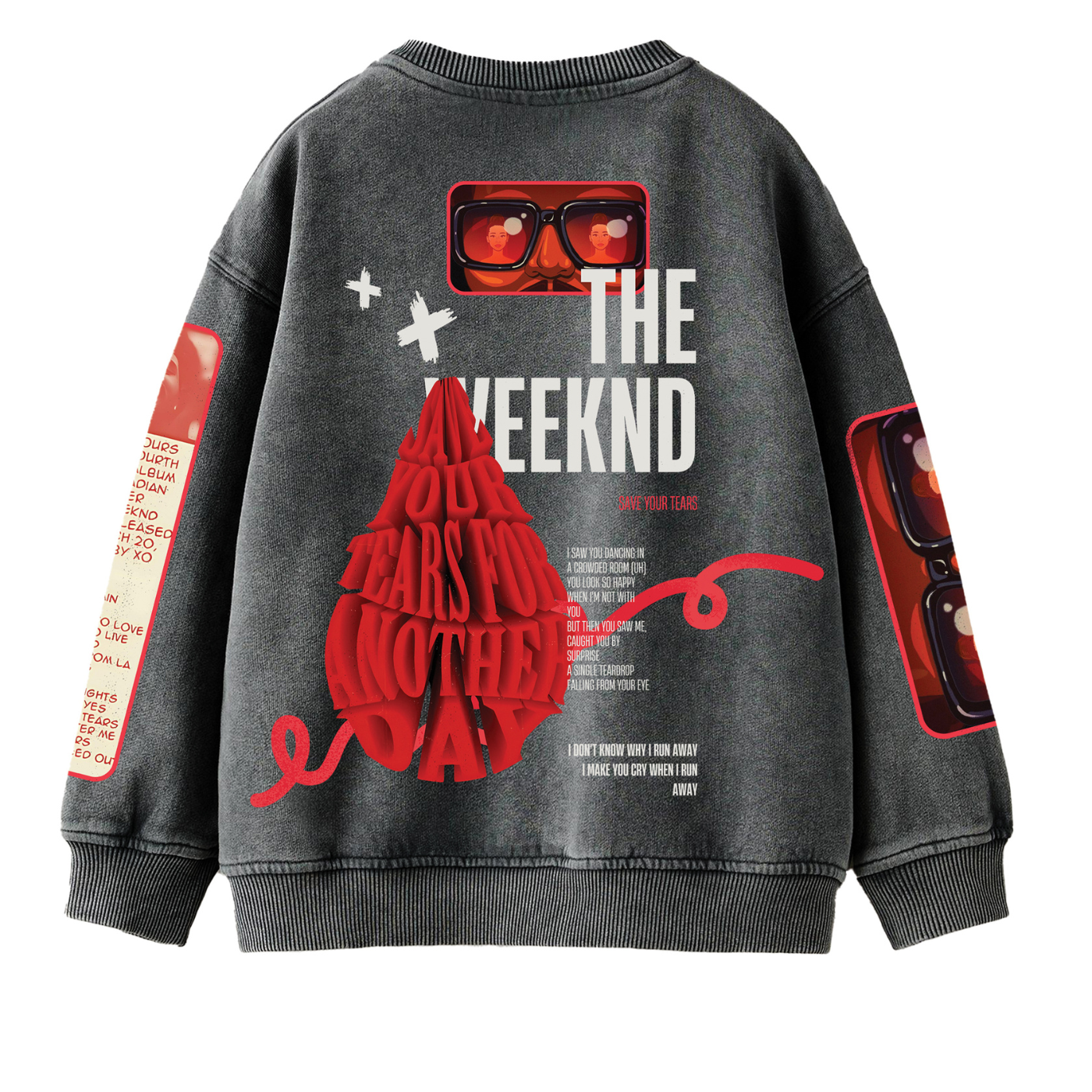 The Weeknd Oversize Sweatshirt