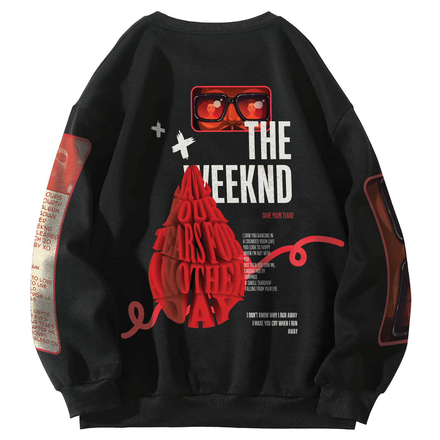 The Weeknd Oversize Sweatshirt