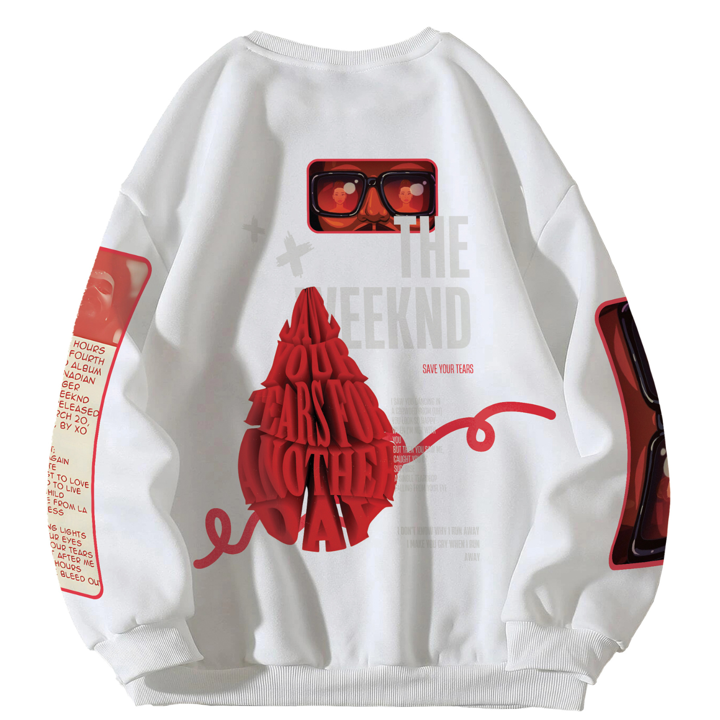 The Weeknd Oversize Sweatshirt