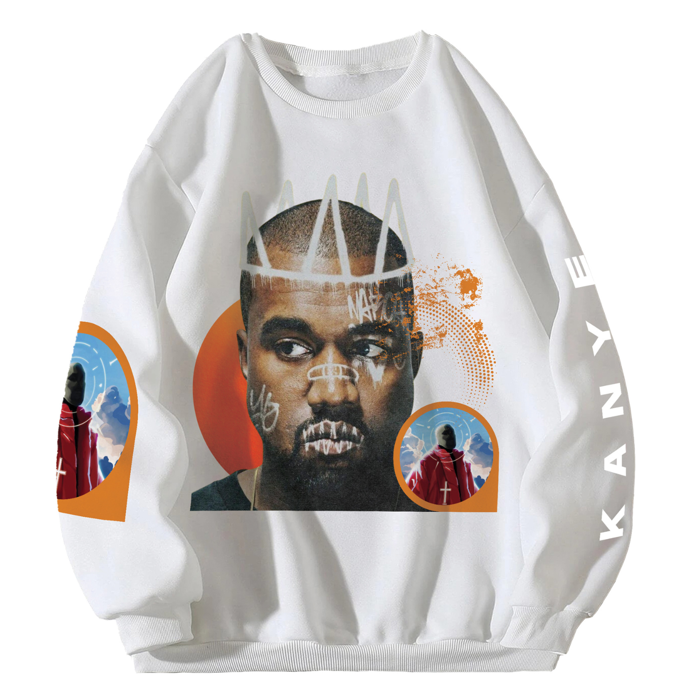 Kanye West Stoned Washed Sweatshirt