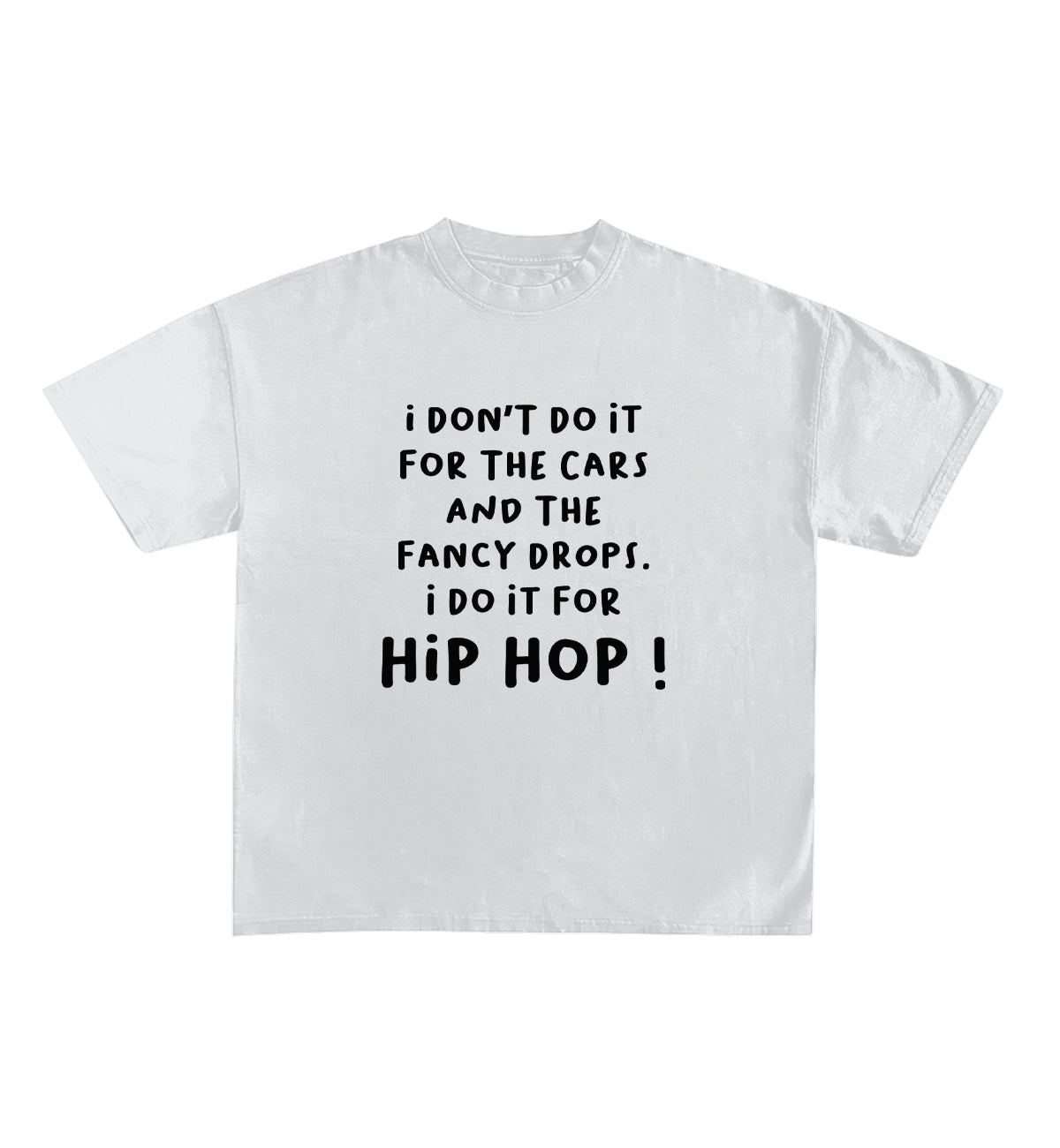 Hip Hop Designed Oversized Tee