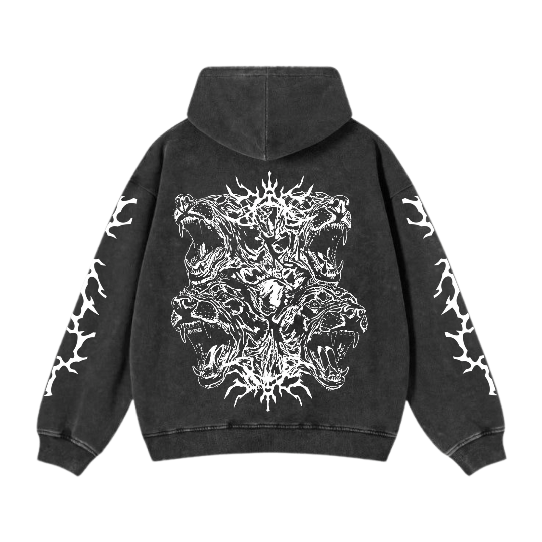 Gen Rage Rage Vintage Oversize Hoodie – Beliore