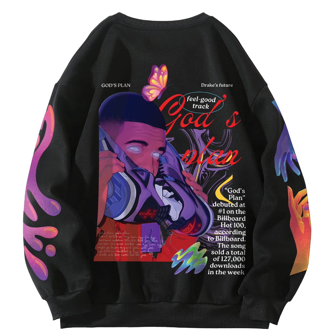 God's Plan Oversize Sweatshirt