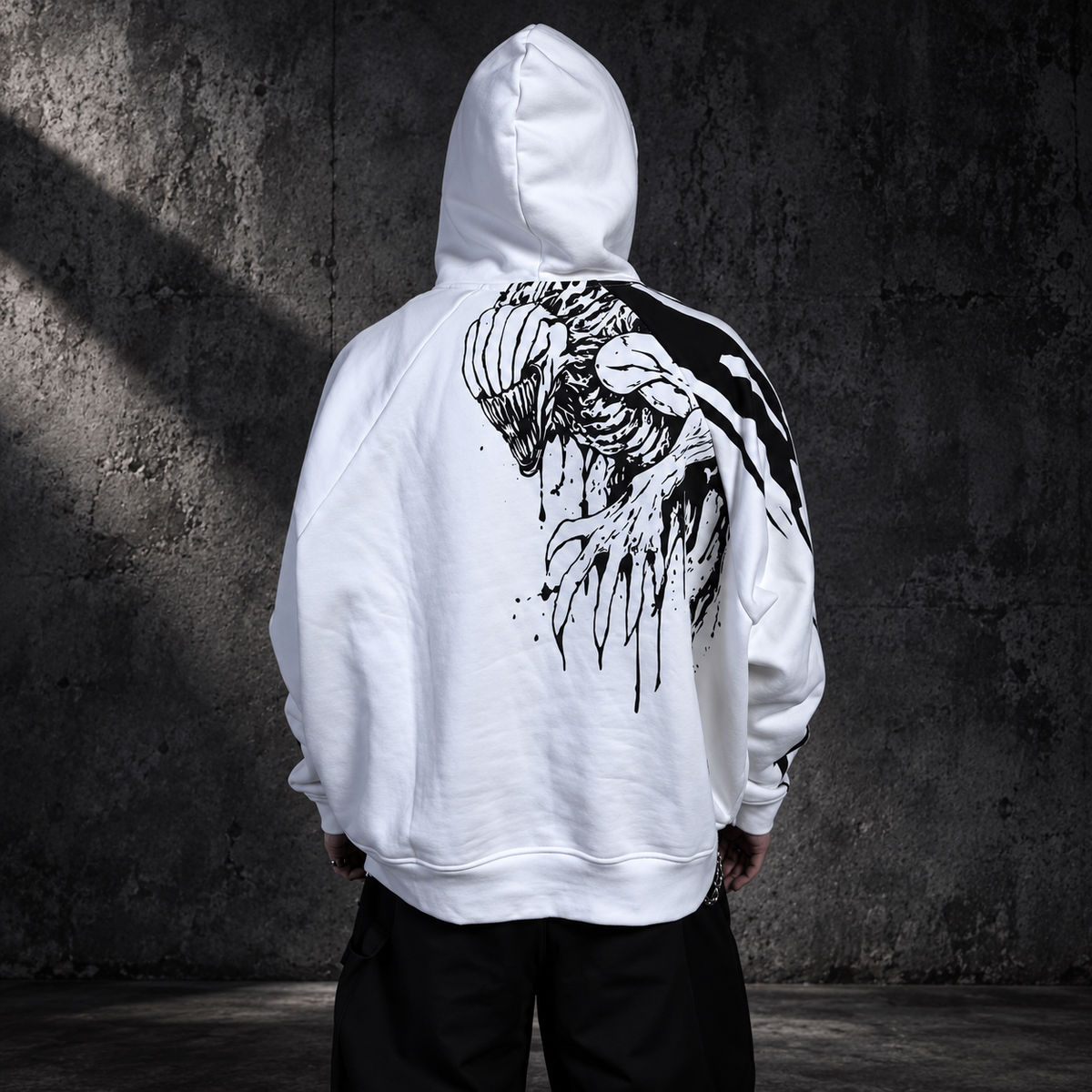 Cursed Child White Oversized Hoodie